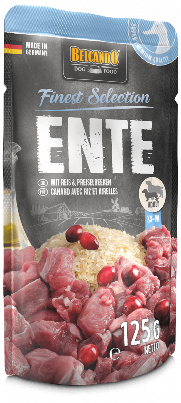 Belcando Plic Rata/Orez/Merisoare 125 g