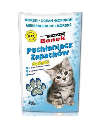 Benek Dezinfectant / absorbant mirosuri marin 450 g
