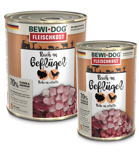 Bewi Dog Conserva pasare - 800-g,bewi