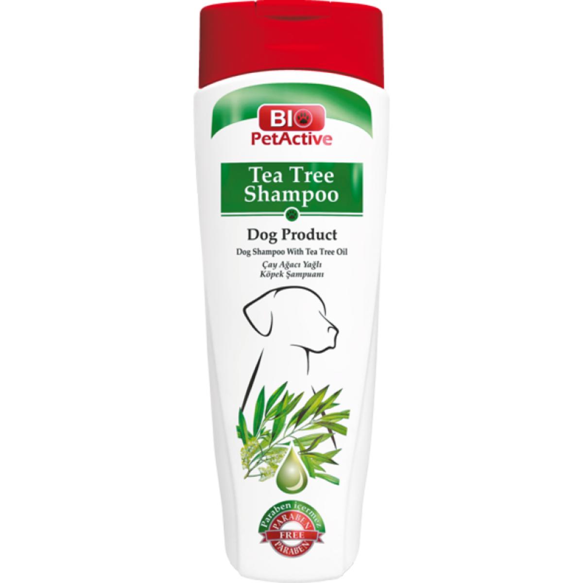 BIO PETACTIVE Tea Tree, șampon câini, flacon, 400ml - poza 1