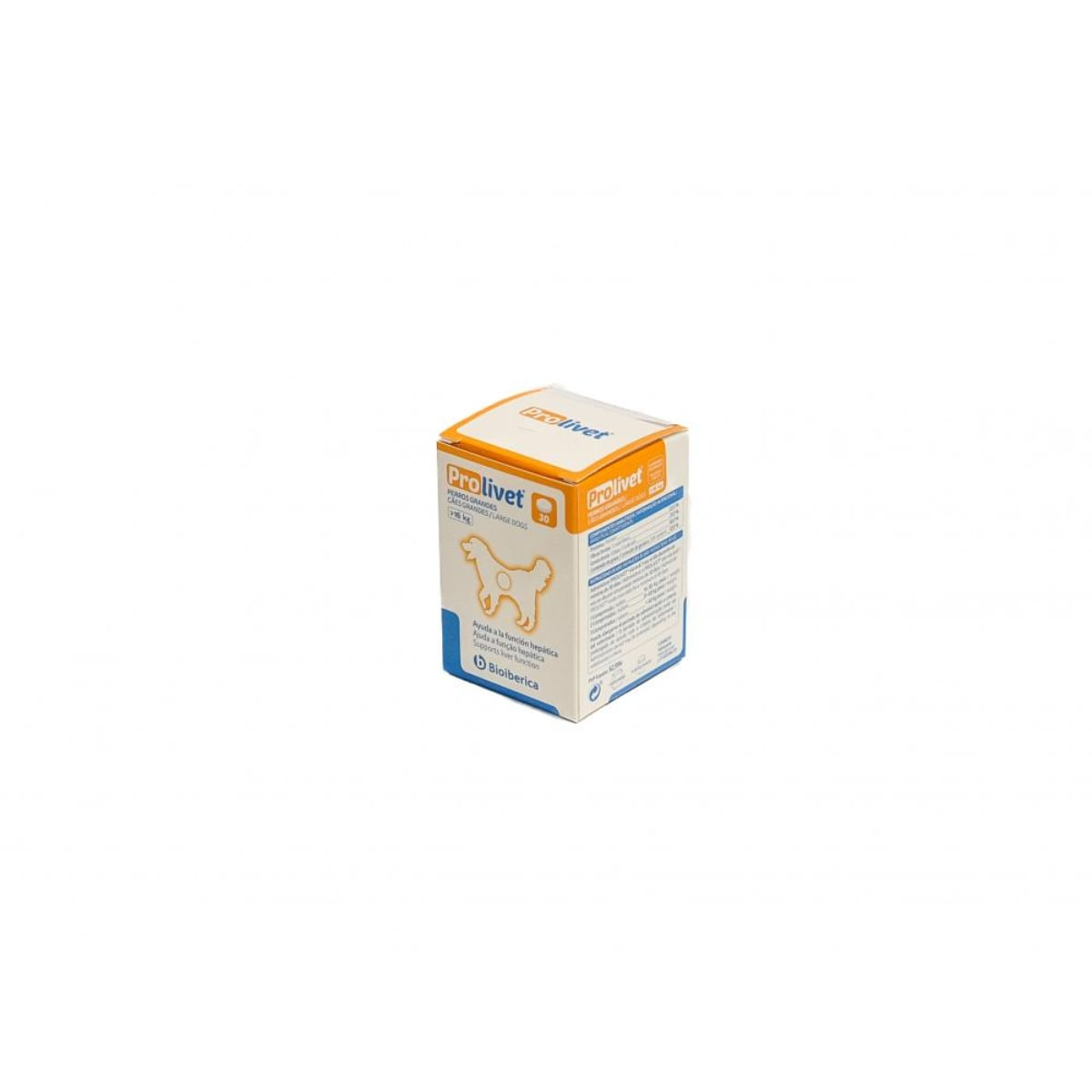 BIOIBERICA Prolivet Large Dogs, supliment sistem hepatic câini, comprimate BIOIBERICA Prolivet Large Dogs, L-XL, supliment sistem hepatic câini, flacon, 30 comprimate - poza 3