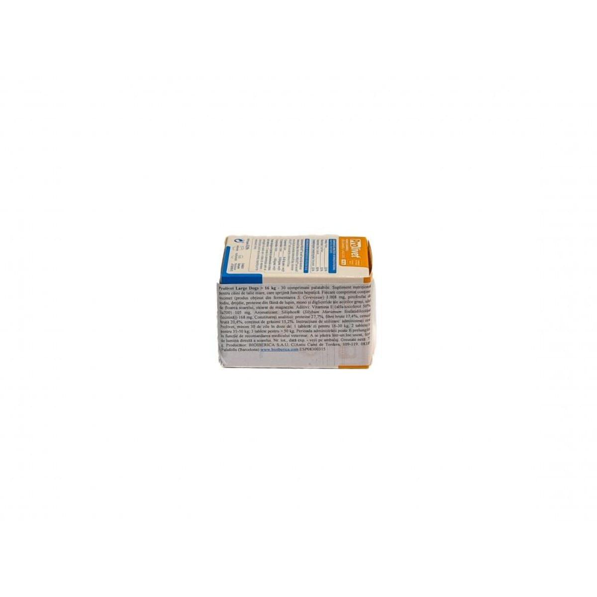BIOIBERICA Prolivet Large Dogs, supliment sistem hepatic câini, comprimate BIOIBERICA Prolivet Large Dogs, L-XL, supliment sistem hepatic câini, flacon, 30 comprimate - poza 4