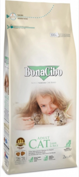 BonaCibo Adult Lamb Rice 15 kg