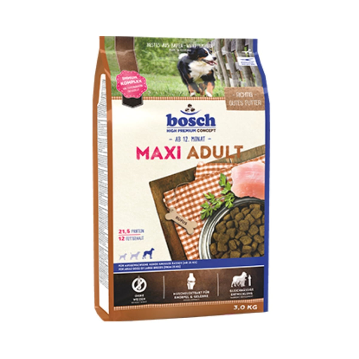 BOSCH Adult Maxi, Pui, hrană uscată câini, 15kg - poza 2