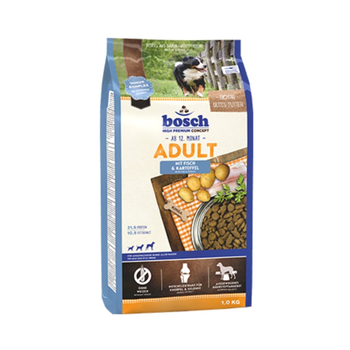 BOSCH Adult, Peste cu Cartofi, hrană uscată câini, 15kg - poza 2
