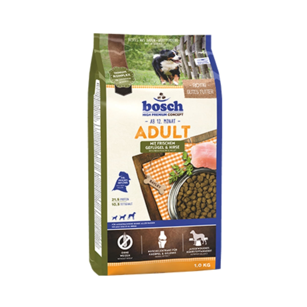 BOSCH Adult, Pui cu Mei, hrană uscată câini, 15kg - poza 1