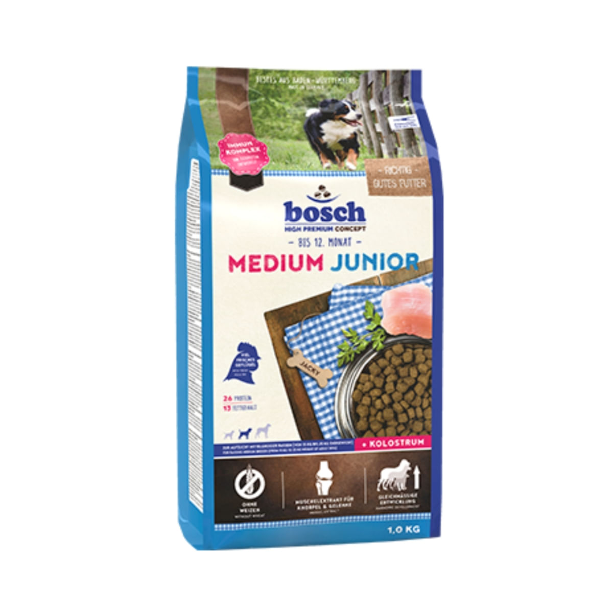 BOSCH Junior Medium, Pui, hrană uscată câini junior, 15kg - poza 2