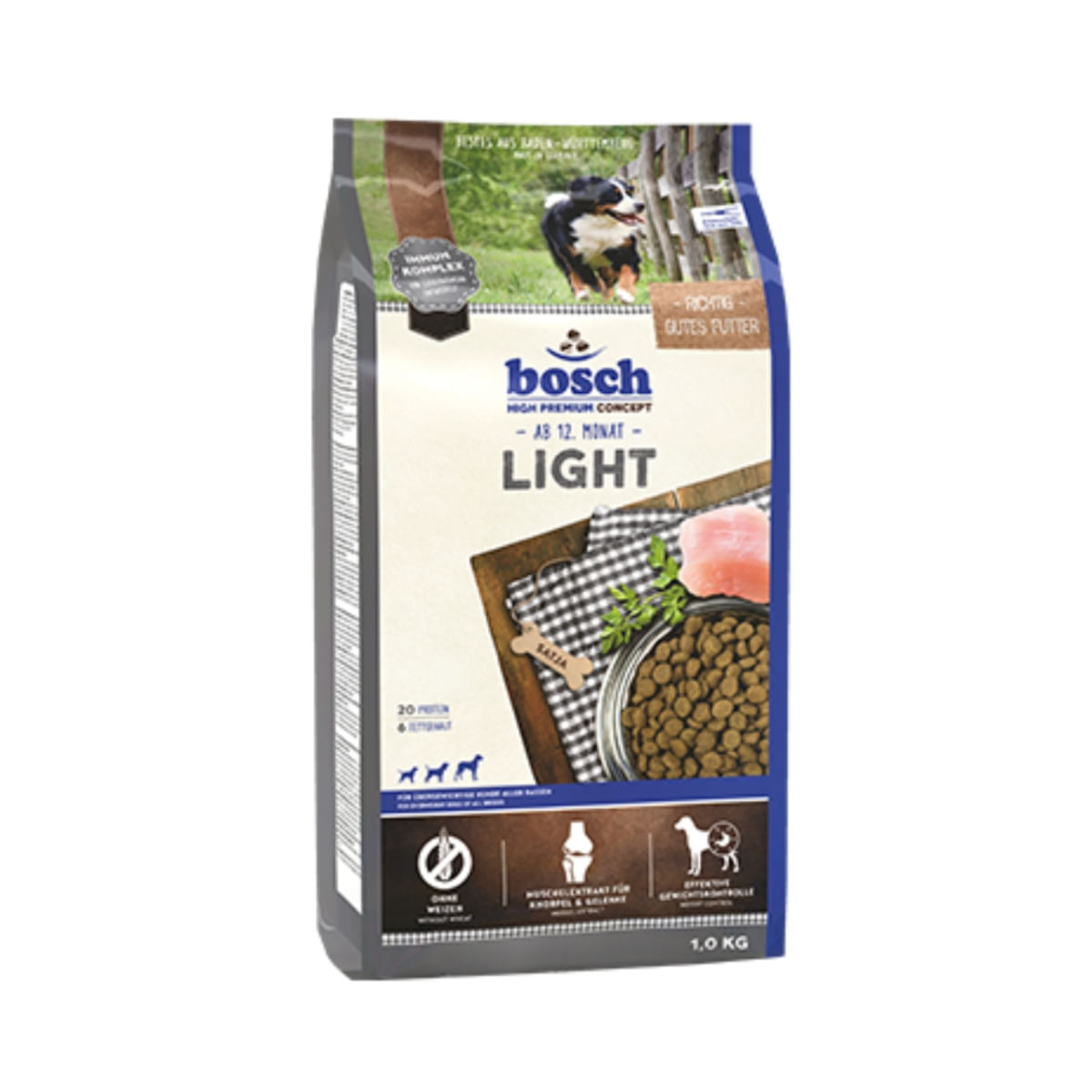 BOSCH Light, Pui, hrană uscată câini, managemetul greutății, 12.5kg - poza 2