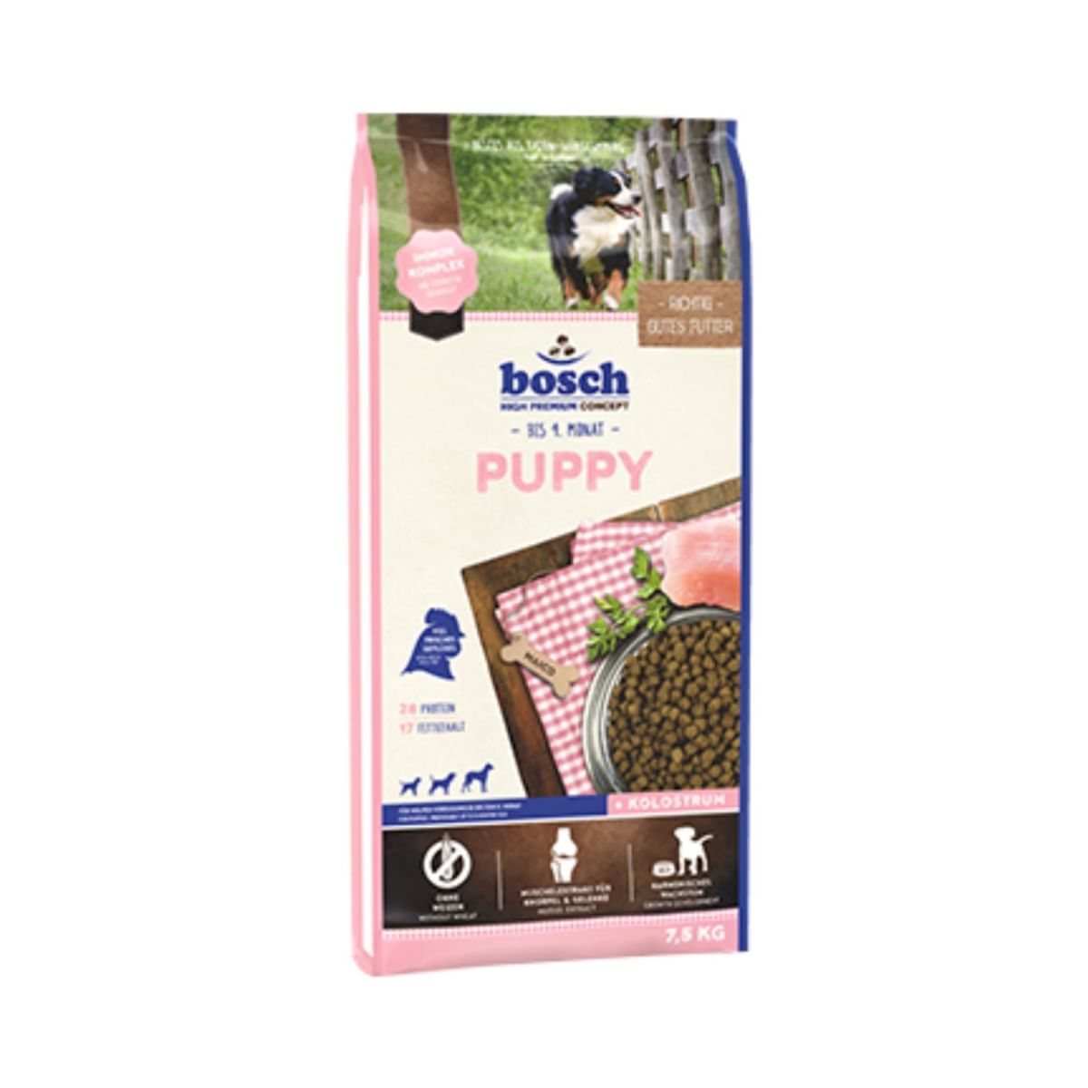 BOSCH Puppy, Pui, hrană uscată câini junior, 7.5kg - poza 1
