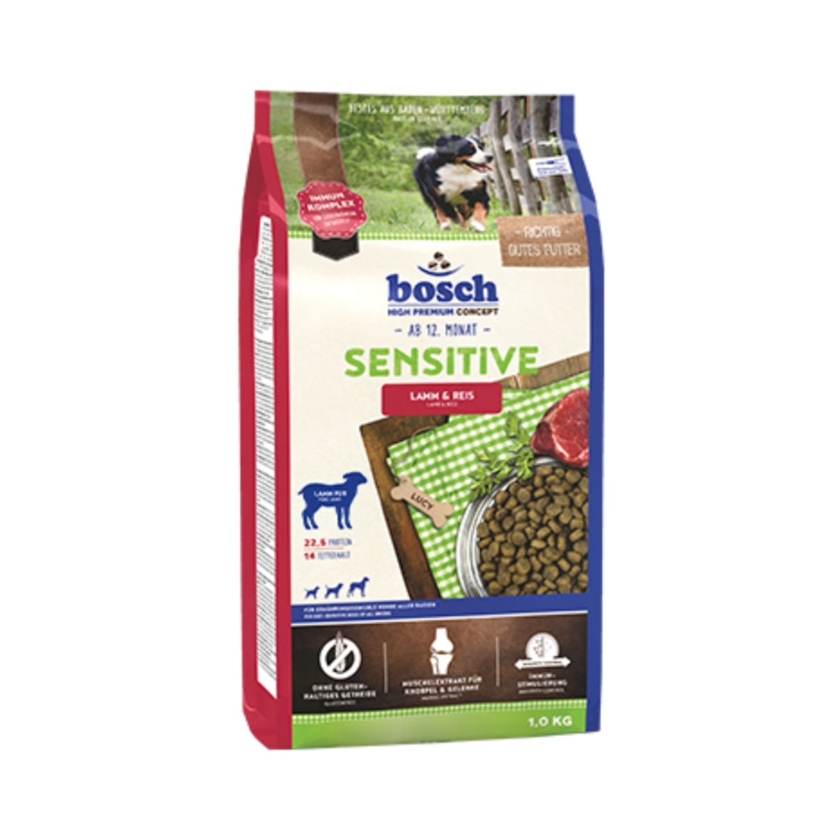 BOSCH Sensitive, cu Miel și Orez, hrană uscată câini, sensibilitați digestive BOSCH Sensitive, cu Miel și Orez, hrană uscată câini, sensibilități digestive, 15kg - poza 1