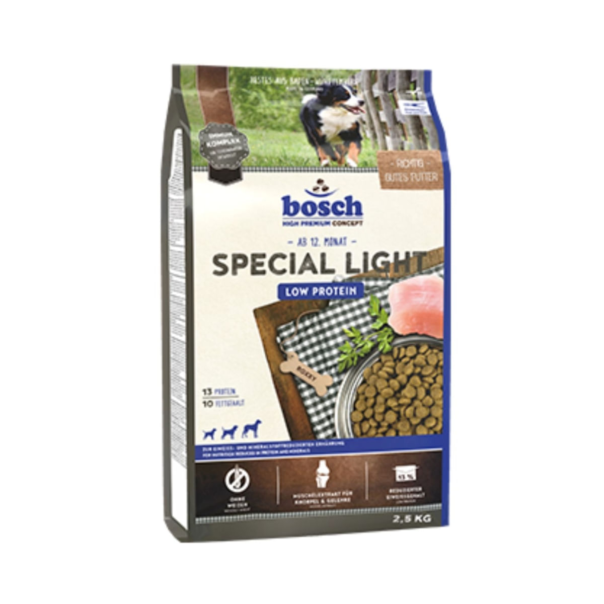 BOSCH Special Light, Pui, hrană uscată câini, managemetul greutății, 12.5kg - poza 1