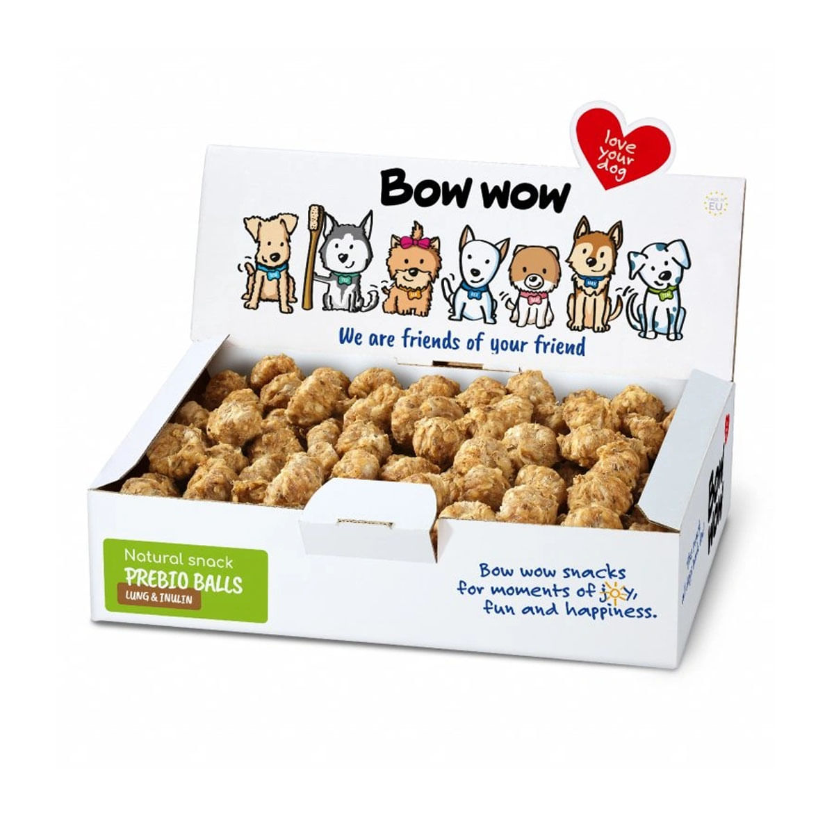 Bow Wow Mingi cu Organe de Vita, 900 g Bow Wow Mingi cu Organe de Vita, 900g - poza 1