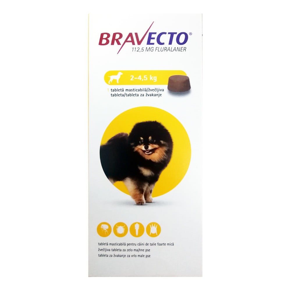 Bravecto Caine, 1 tableta - poza 1