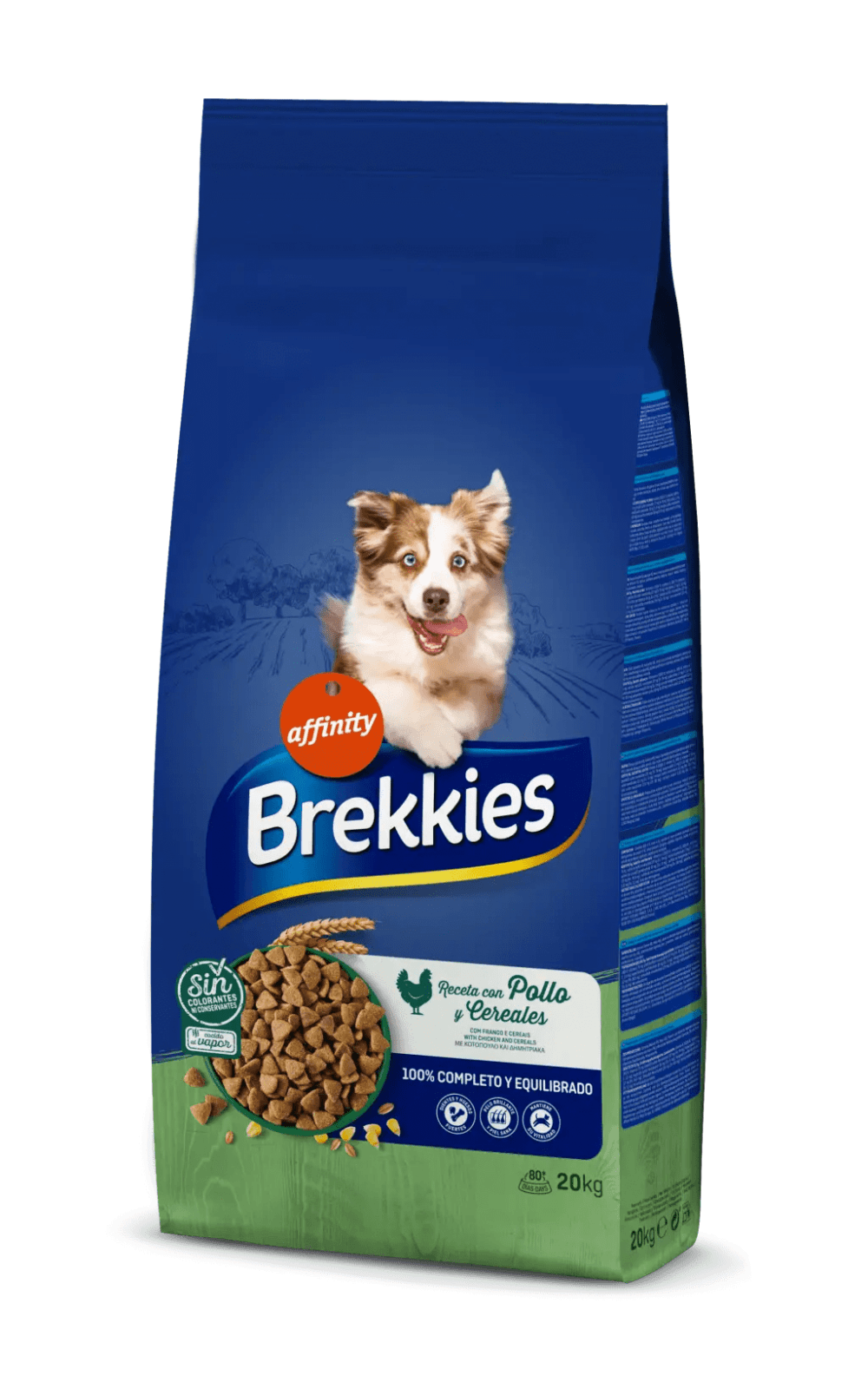 Brekkies Dog Excel Complet Pui si Legume, 20 kg - poza 1