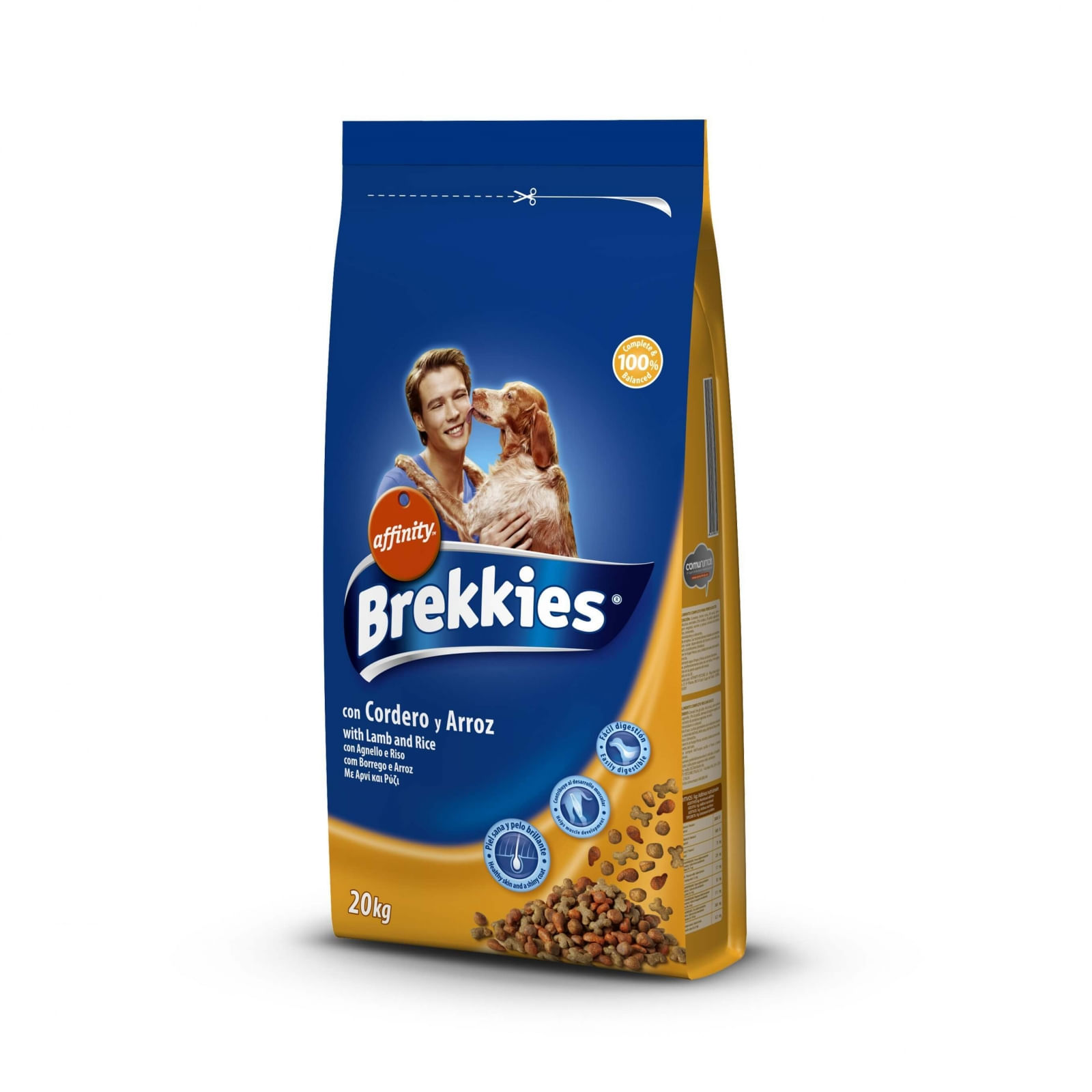 Brekkies Dog Excel Miel, Legume Si Cereale, 20 kg - poza 2