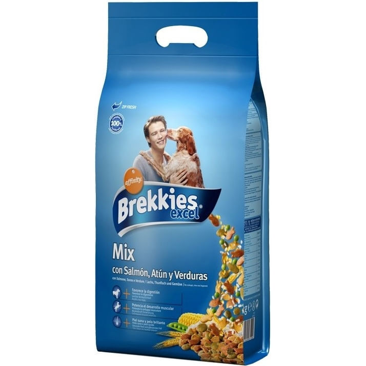 Brekkies Dog Excel Mix Peste 20 kg - poza 2