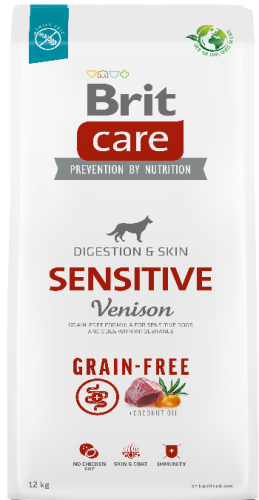 Brit Care Dog Grain-Free Sensitive Vanat - 3-kg