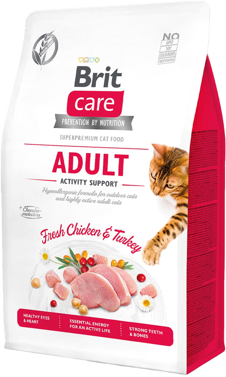 BRIT CARE Hrană uscată pentru pisici, Activity Support