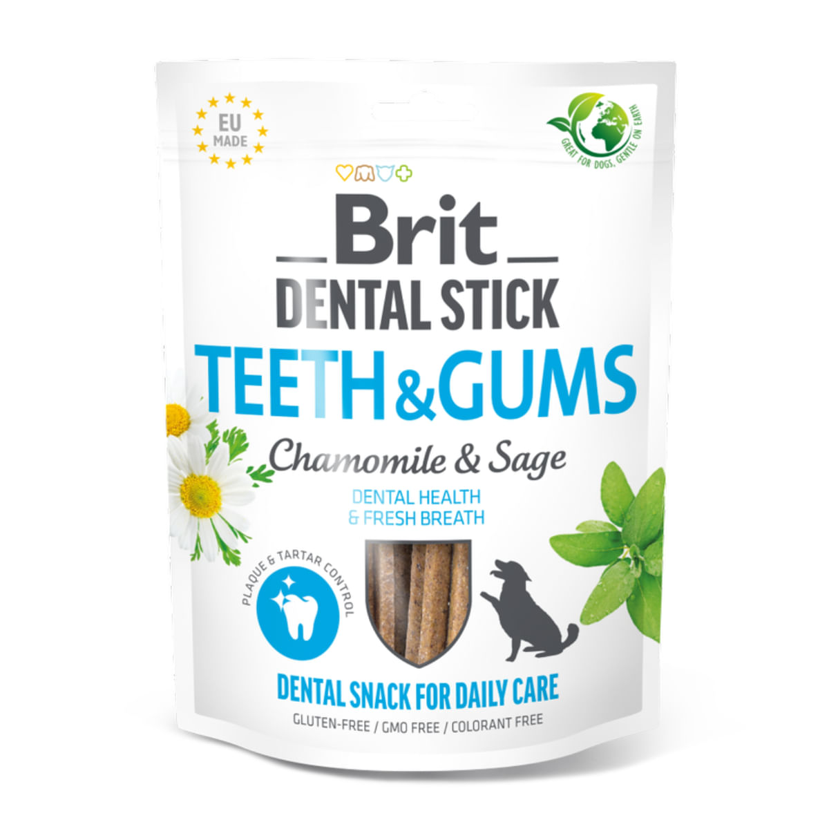BRIT Care Mini Fresh Breath, XS-S, punguță recompense funcționale câini, sensibilități dentare, 120g - poza 2