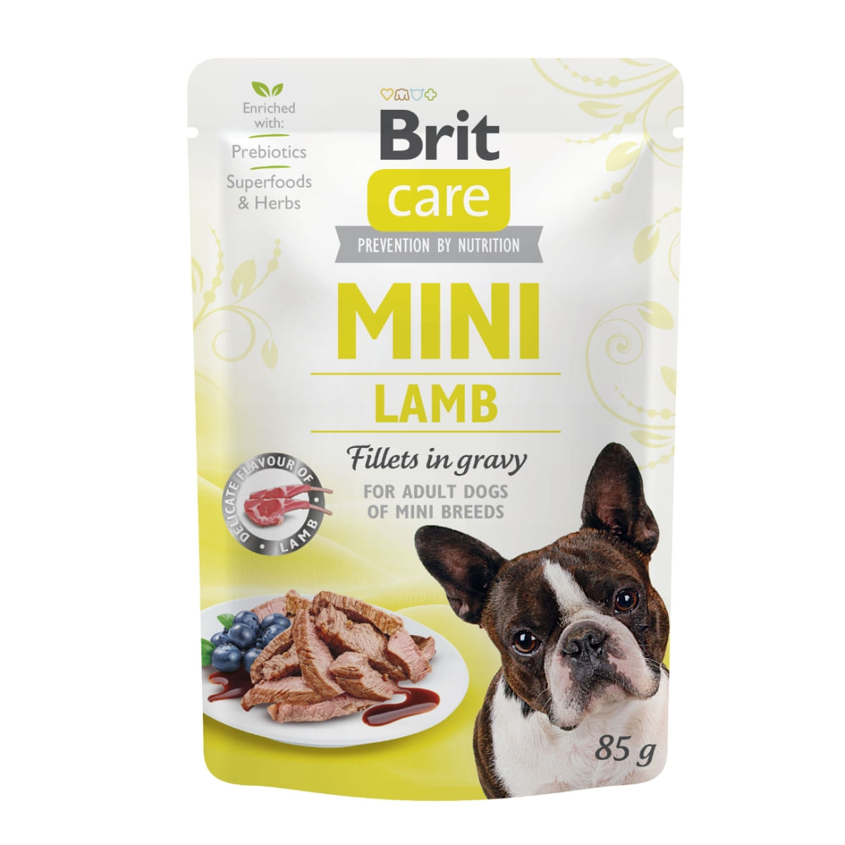 BRIT Care Mini, XS-S, File Miel, hrană umedă câini, (în sos) BRIT Care Mini, XS-S, File Miel, plic hrană umedă câini, (în sos), 85g - poza 1