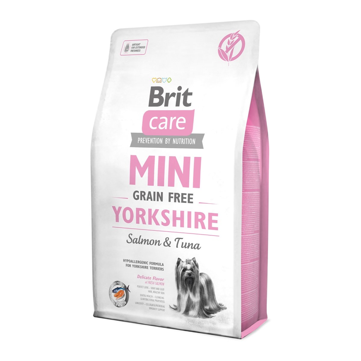 BRIT Care Mini Yorkshire, Somon, hrană uscată fără cereale câini, 2kg - poza 2