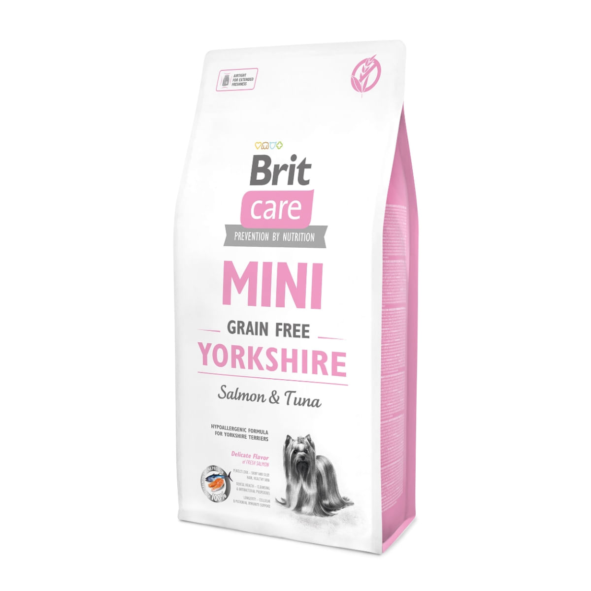 BRIT Care Mini Yorkshire, Somon, hrană uscată fără cereale câini, 7kg - poza 1