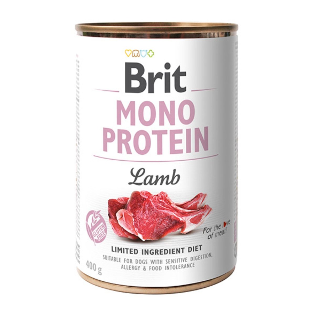BRIT Mono Protein, Miel, conservă hrană umedă monoproteică fără cereale câini, (pate), 400g - poza 2