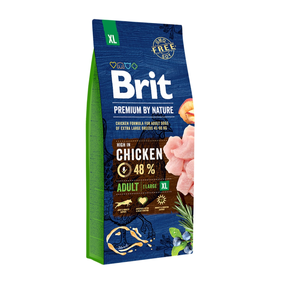 BRIT Premium By Nature Adult Giant Breed, XL, Pui, hrană uscată câini, 15kg - poza 1