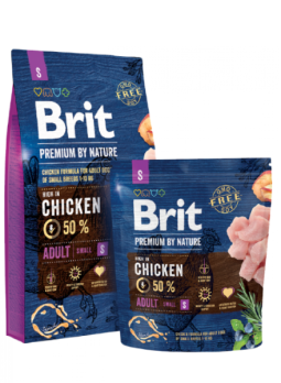 Brit Premium By Nature Adult S - brit-premium,1-kg