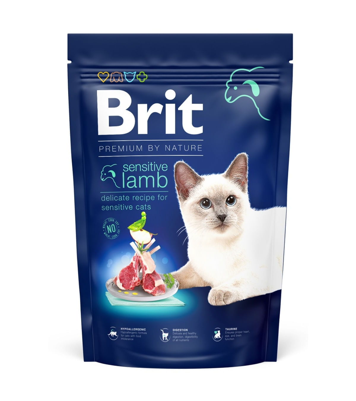 BRIT Premium by Nature Sensitive, Miel, hrană uscată pisici, sensibilități digestive, 1.5kg - poza 2