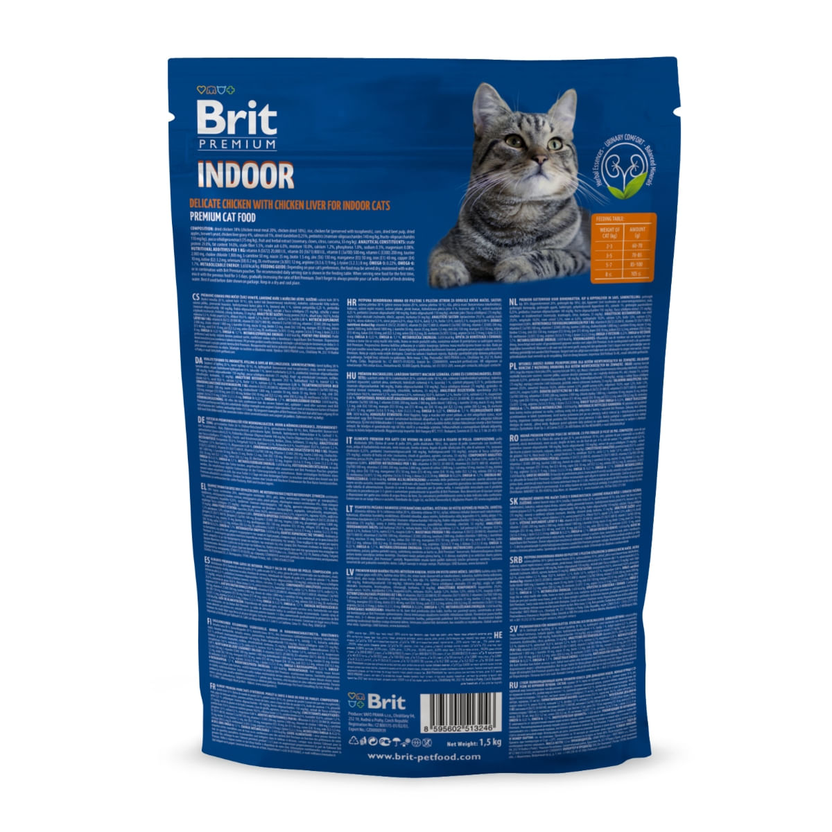 BRIT Premium Indoor, Pui, hrană uscată pisici de interior, 300g - poza 2