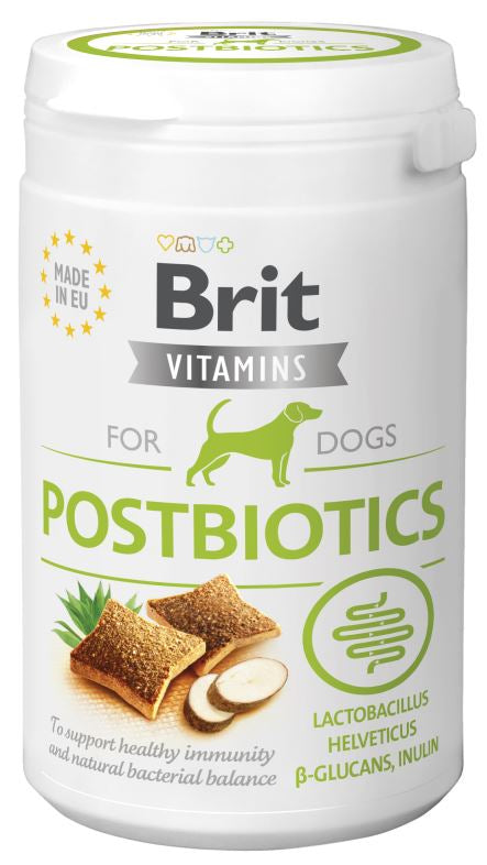 BRIT Vitamins Postbiotics, recompensă funcţională semi-umedă pentru câini 150g