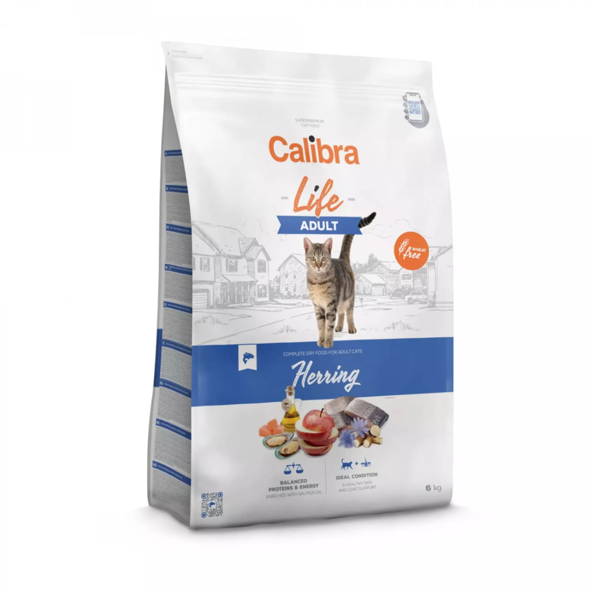 CALIBRA Life, Hering, hrană uscată pisici, 6kg