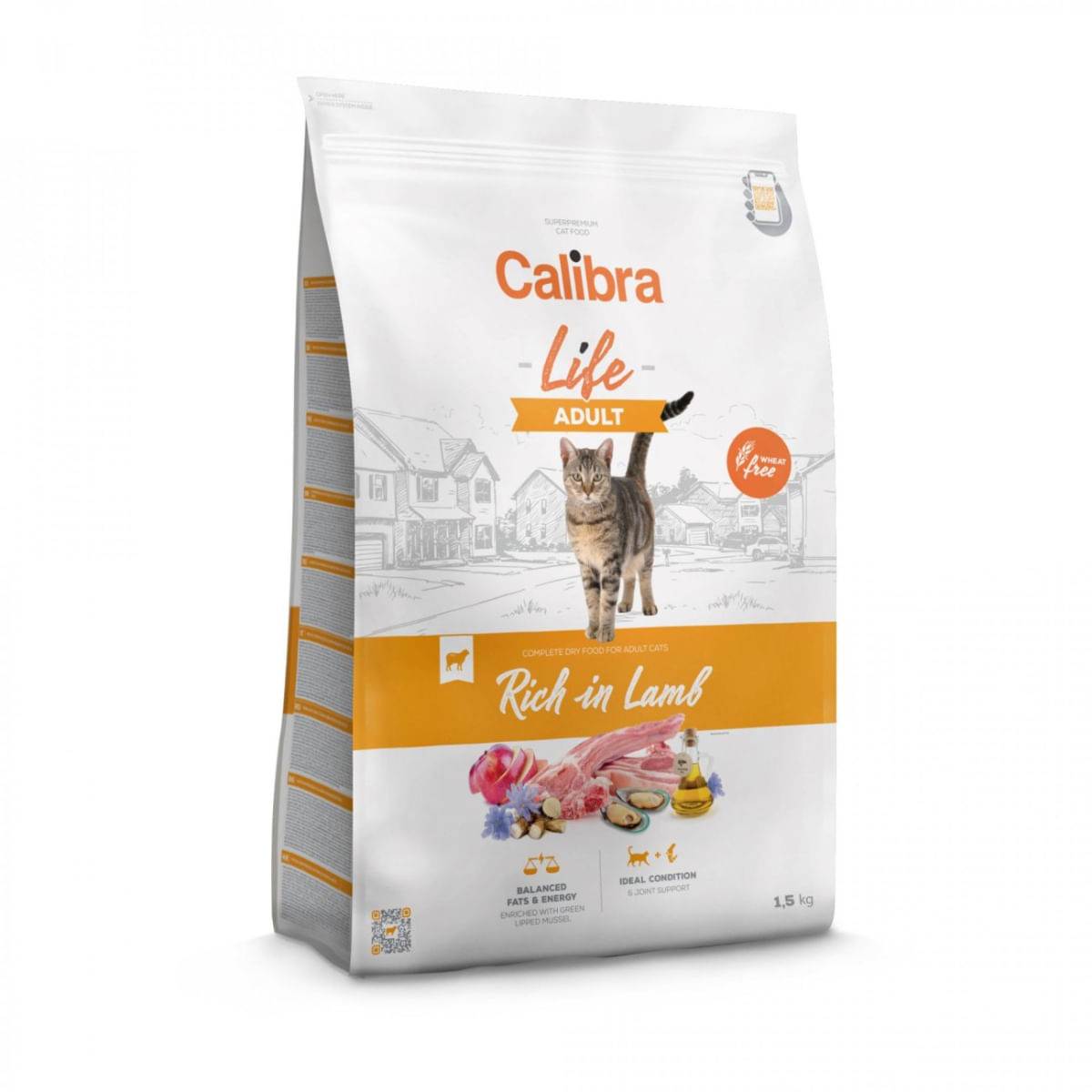 CALIBRA Life, Miel, hrană uscată pisici, 1,5kg - poza 2