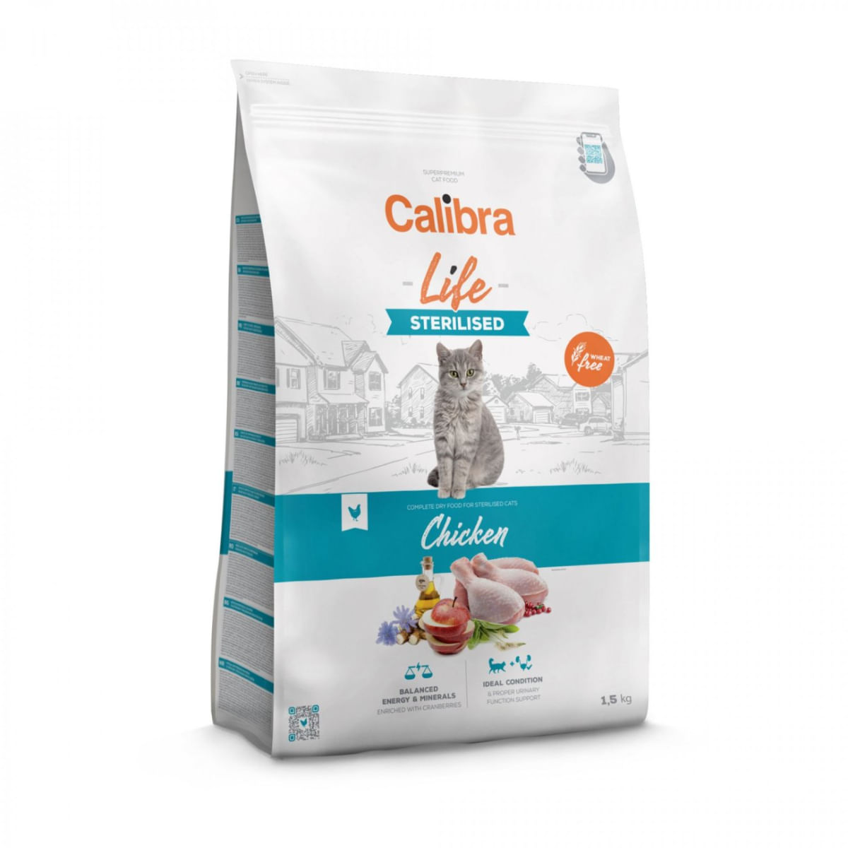 CALIBRA Life Sterilised , Pui, hrană uscată pisici sterilizate, 6kg - poza 2