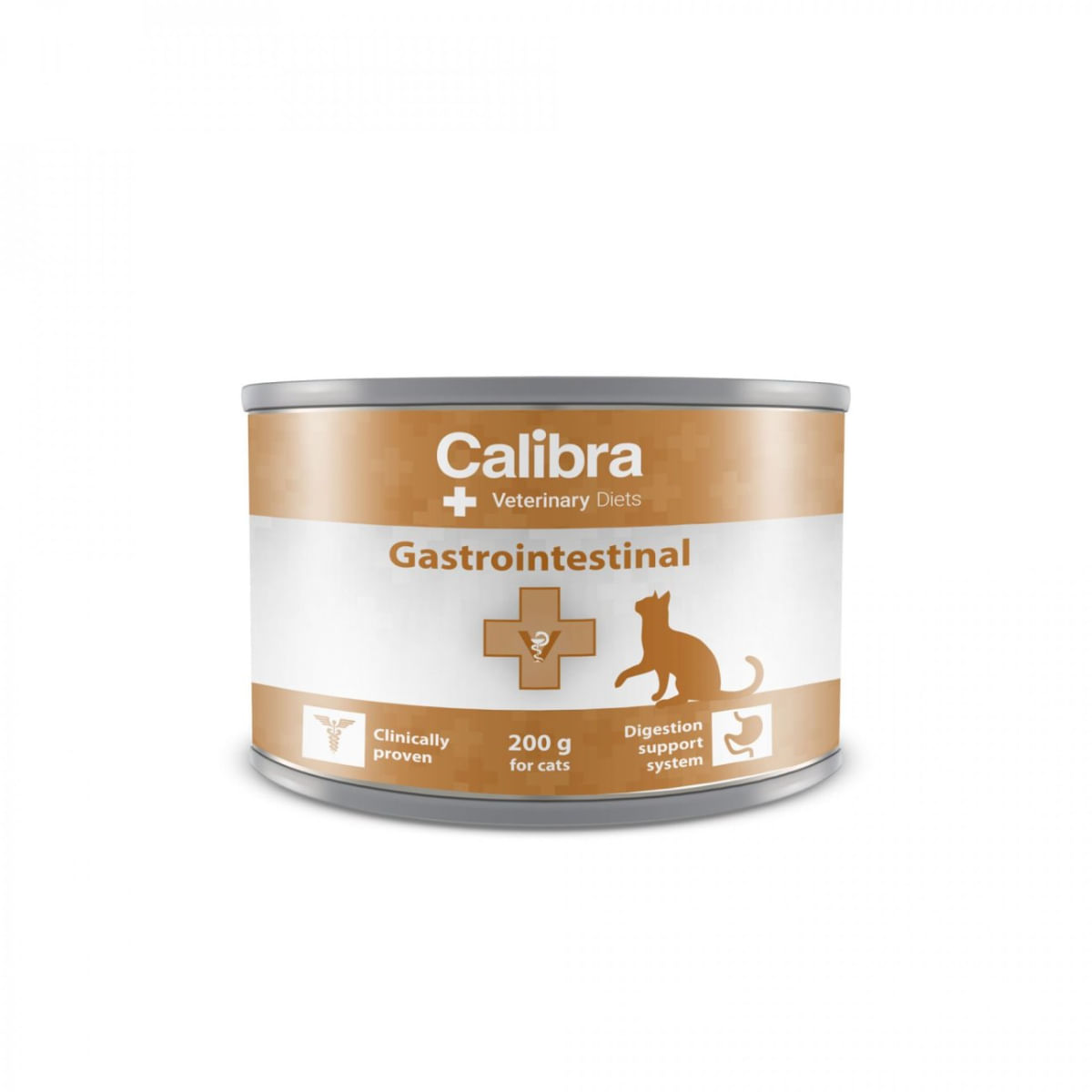 CALIBRA Veterinary Diets Gastrointestinal, Pui, dietă veterinară, conservă hrană umedă pisici, sistem digestiv, (pate), 200g - poza 1