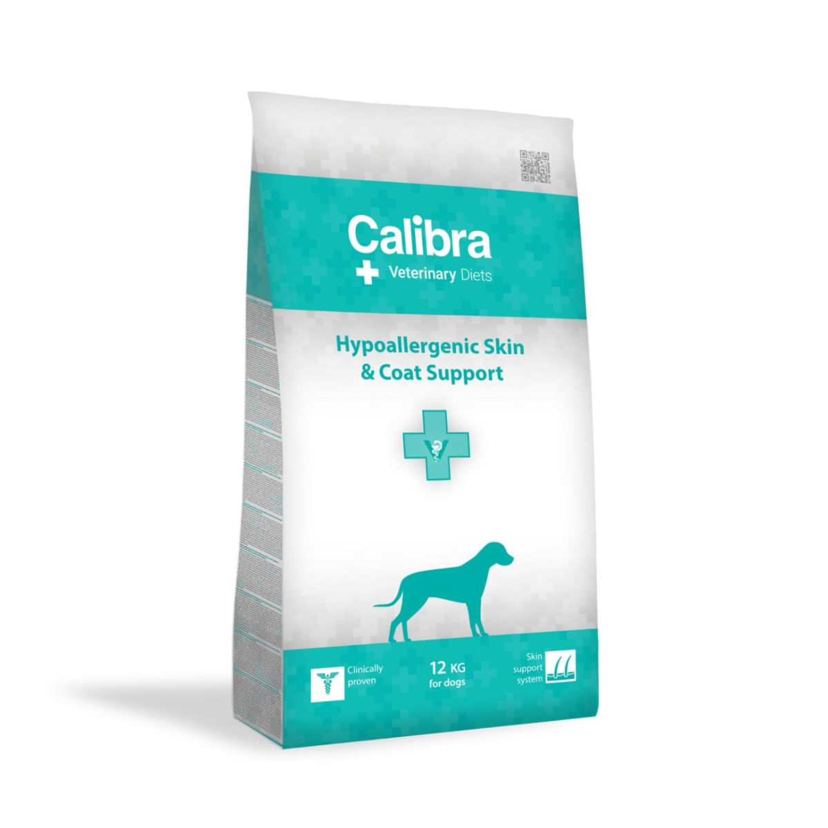 CALIBRA Veterinary Diets Hypoallergenic Skin & Coat Support, XS-XL, Somon, dietă veterinară, hrană uscată câini, piele & blană, alergii, 2kg - poza 2