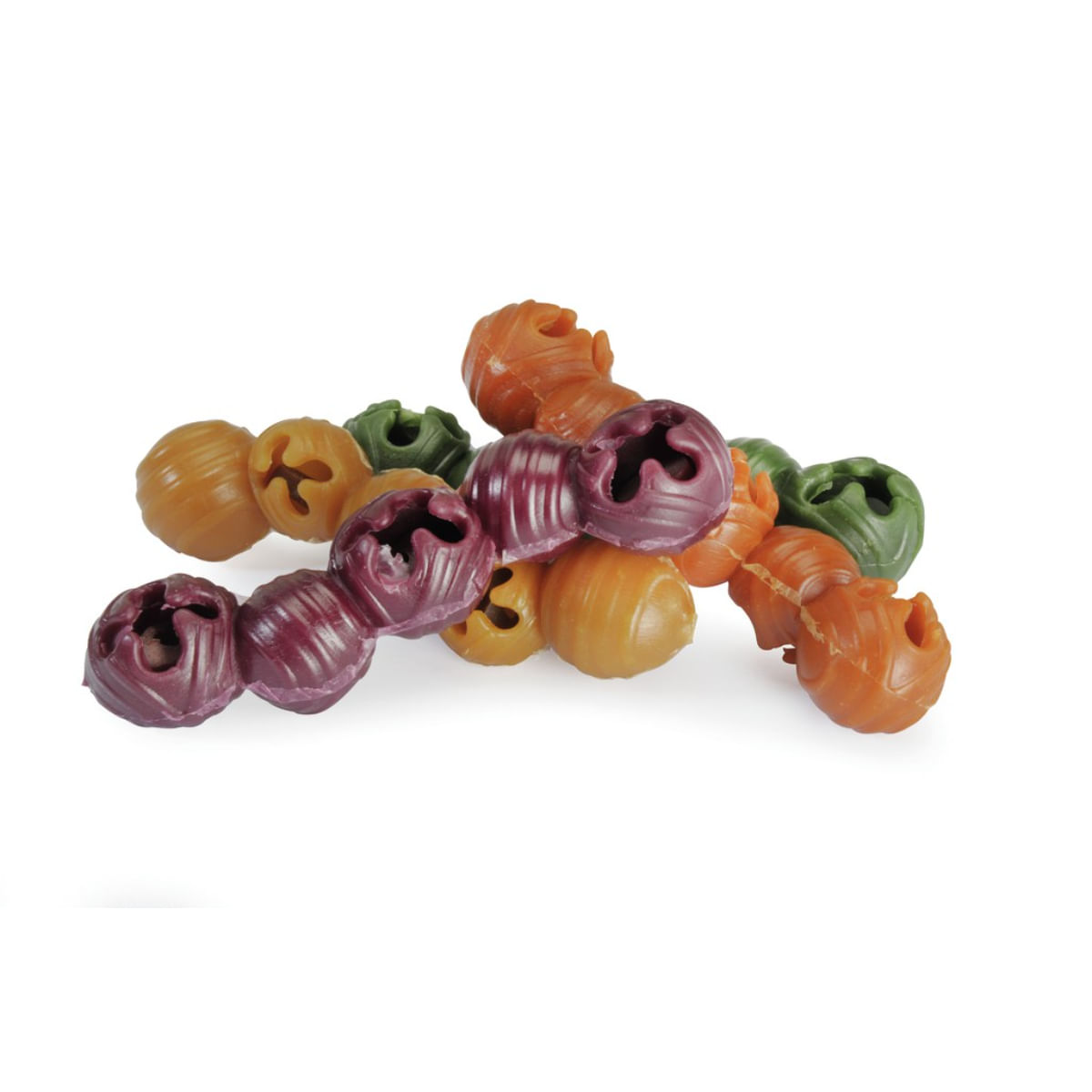 CAMON Dental Snack Mix Veggie Bells, XS-XL, Cartof Dulce și Fructe, punguță recompense câini, 100g - poza 3