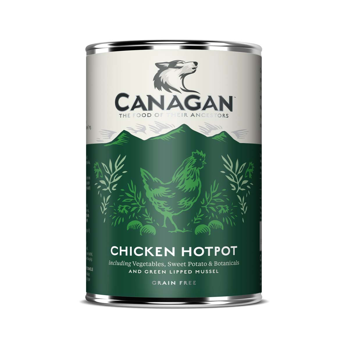 CANAGAN Chicken HotPot, XS-XL, Pui, conservă hrană umedă fără cereale câini junior & adult, (în supă), 400g - poza 1