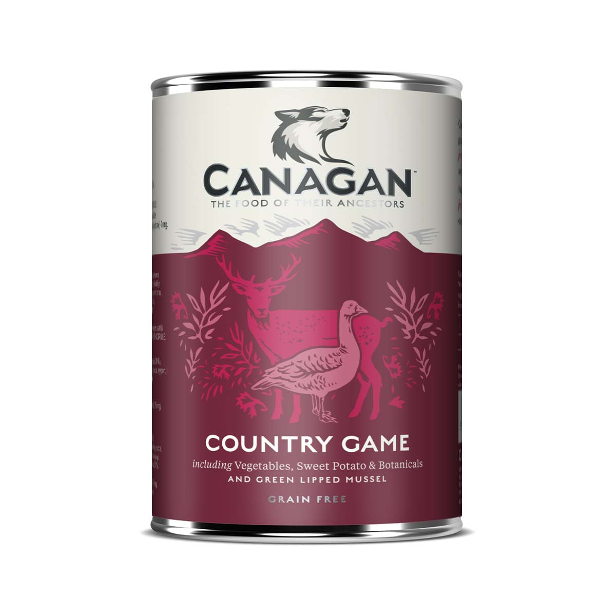 CANAGAN Country Game, XS-XL, Vânat, conservă hrană umedă fără cereale câini junior & adult, (în supă), 400g - poza 2