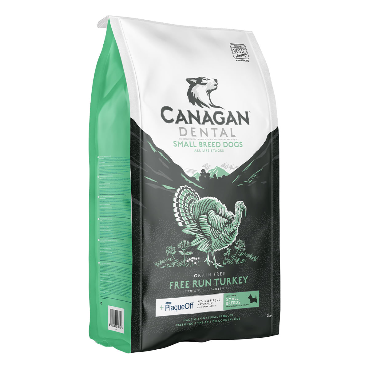 CANAGAN Dental, XS-XL, Pui, hrană uscată fără cereale câini junior & adult, sensibilități dentare, 6kg - poza 1