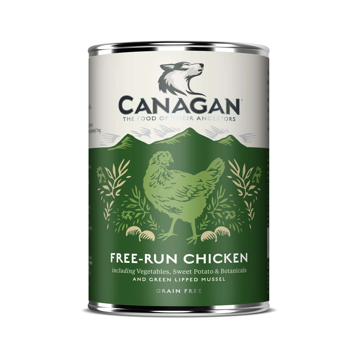 CANAGAN Free-Run Chicken, XS-XL, Pui, conservă hrană umedă fără cereale câini junior & adult, (în supă), 400g - poza 1