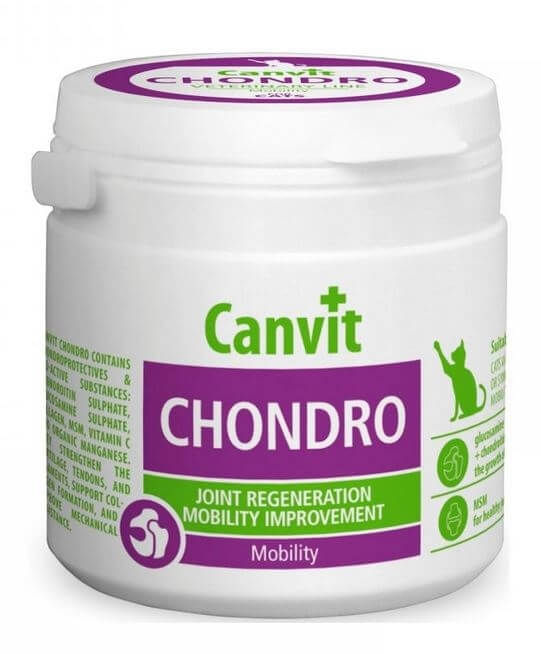CANVIT Chondro, supliment sistem articular pisici, flacon, 100g - poza 1