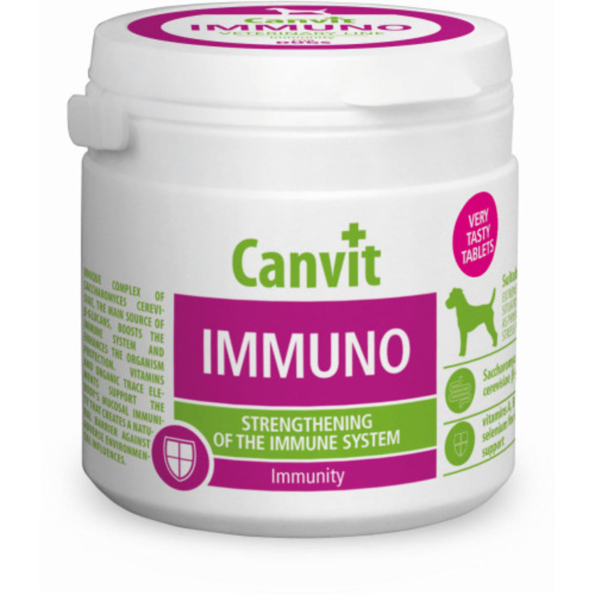 CANVIT Immuno, supliment sistem imunitar câini CANVIT Immuno, XS-S, supliment sistem imunitar câini, flacon, 100g - poza 1