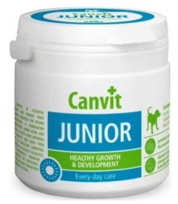 CANVIT Junior, multivitamine câini junior CANVIT Junior, XS-S, multivitamine câini junior, flacon, 100g - poza 2