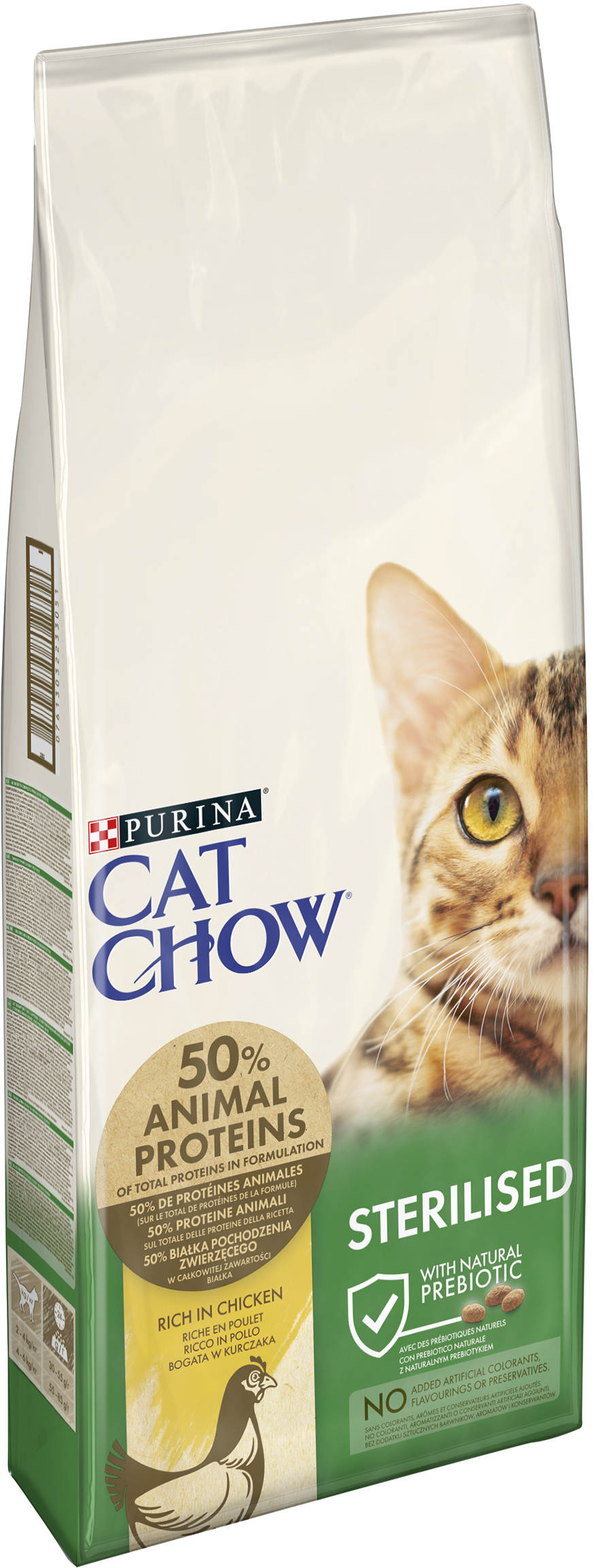 CAT CHOW Hrană uscată pentru pisici Adulte, Special Care STERILIZED cu Pui