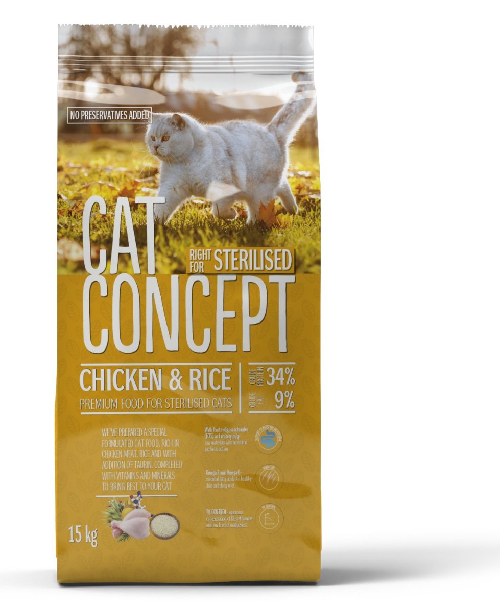 Cat Conceput Dry Sterilised - 15-kg