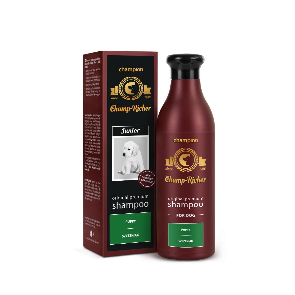 CHAMP RICHER Puppy, șampon câini junior, Lavanda, flacon cu aplicator, 250ml - poza 2