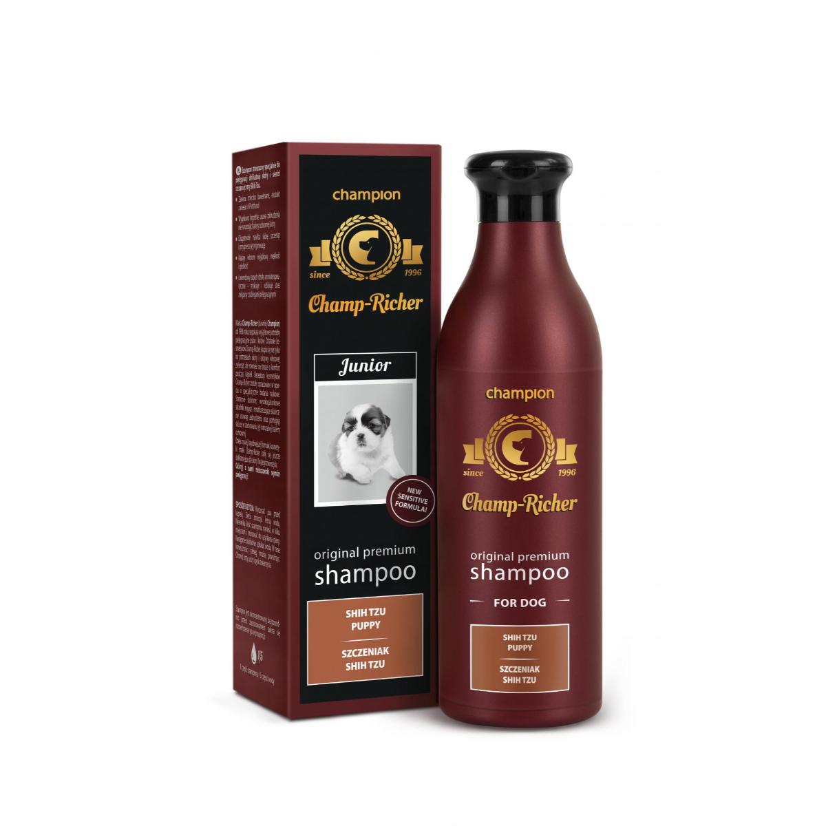 CHAMP RICHER Shih Tzu, șampon câini junior, Lavanda, flacon cu aplicator, 250ml - poza 2
