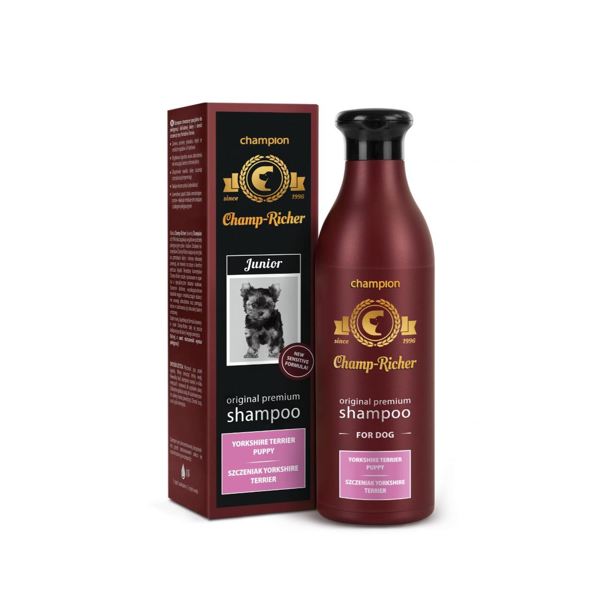 CHAMP RICHER Yorkshire Terrier, șampon câini junior, Lavanda, flacon cu aplicator, 250ml - poza 1
